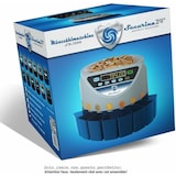 thumbnail of Securina24 Münzzähler Münzählmaschine SR-1200 LC mit Abhülsung und Starterpaket Münzhülsen