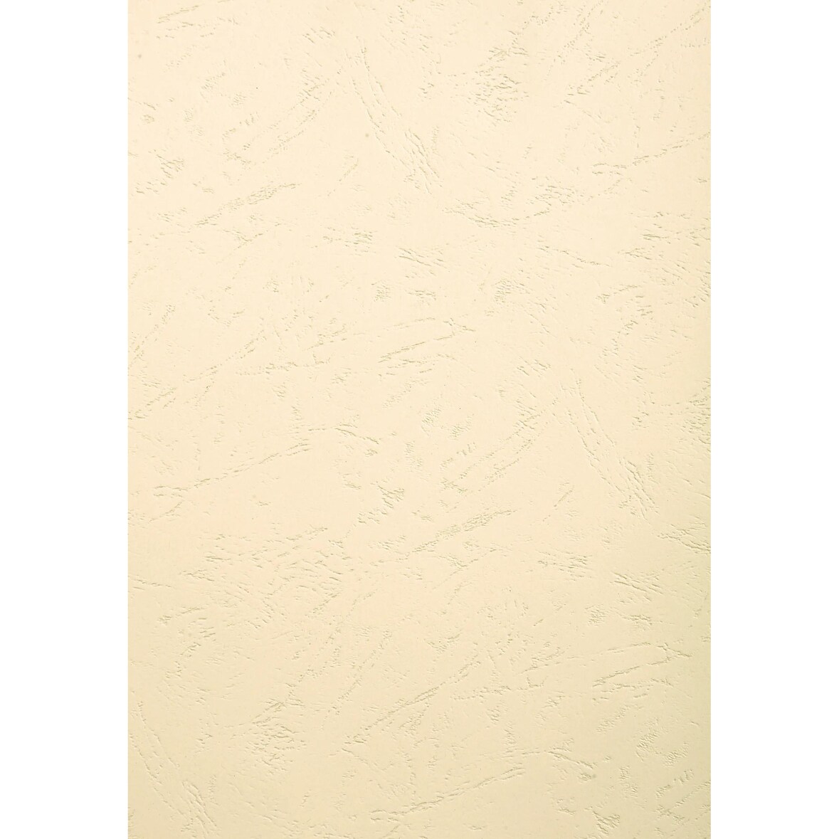 Exacompta 2780C 4x 100er Packung Einbanddeckel, Evercover 270g/qm, Lederprägung, für DIN A4 Format - Elfenbein