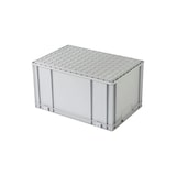 thumbnail of PROREGAL Eurobox NextGen Insight Cover | HxBxT 22x40x60 | 44 Liter | Hoch/Blau | Eurobehälter, Transportbox, Transportbehälter, Stapelbehälter