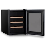 thumbnail of Cantinetta 12 bottiglie CAVS12, libera installazione, Capacità 31L, Porta acciaio inox, Regolazione temperatura 11°C-18°C,LED, vetro anti-UV,3 ripiani