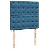 thumbnail of vidaXL Boxspringbett mit Matratze Blau 90x200 cm Samt