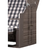 thumbnail of Strandkorb deVries PURE® Standard - PE grey - Dessin 478 - inkl. Schutzhülle