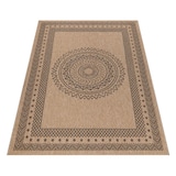 thumbnail of Teppich Balkon Vintage Pflegeleicht Waschbar Strapazierfähig Terrasse Küche Schwarz 120x170 cm OEKO-TEX – JUNGFRAU von Kadima Design