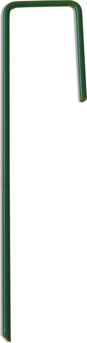Grapas metálicas de fijación  HOOKSOL 15x3,5cm VERDE