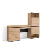 thumbnail of Schuhschrank, Platzsparender Schrank, 187x35x145 cm, Schlafzimmer, Kommode, Frisiertisch, Modern Style, Eiche _ 458_6