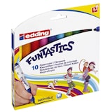 thumbnail of Edding 14-10 Fasermaler e-14 Funtastics 10er Set, ca. 3 mm