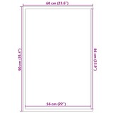 thumbnail of vidaXL Deurmat 60x90 cm bruin