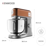 thumbnail of Kenwood KMIX KMX760GD Küchenmaschine, rosegold