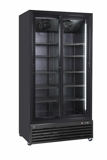 METRO PROFESSIONAL Réfrigérateur à boissons GSC3800B, 100 x 68.3 x 202.3 cm, 700 L, noir