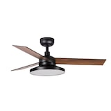 thumbnail of RUDDER TAK 4 S Ventilador negro/nogal 3000K