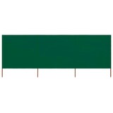 thumbnail of vidaXL Windscherm 3-panelen 400x80 cm stof groen