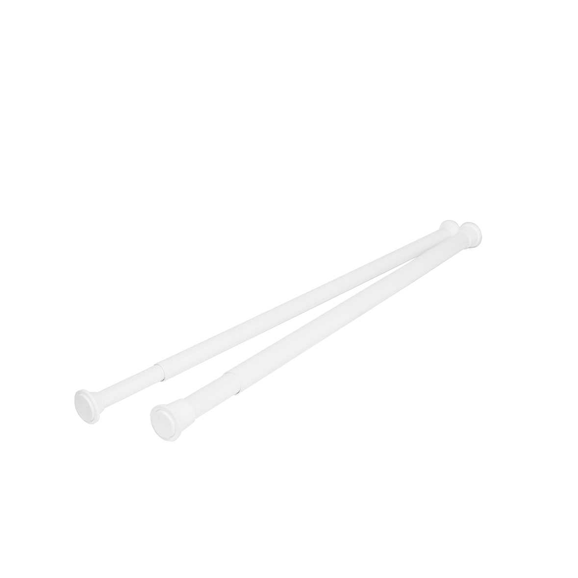 Duschvorhang Stange 75 - 120 ALU weiss Teleskopstange