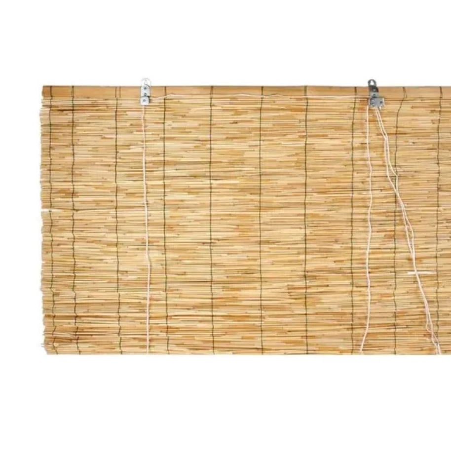 Eurostore07 arella in bambu' con tiro e carrucola  schermo privacy in canne  - naturali  cm.90x180   fer 181822