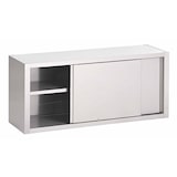 thumbnail of Gastro-Inox  Wandschrank aus Edelstahl mit Schiebetüren 1200x400x660mm