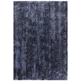 thumbnail of Veloursteppich Geometrisch Weich | 120x170cm, 11mm Flor, 13mm Gesamt | Dunkelblau | Langlebig | Fußbodenheizungsgeeignet | TIBER-Rom | Kadima Design