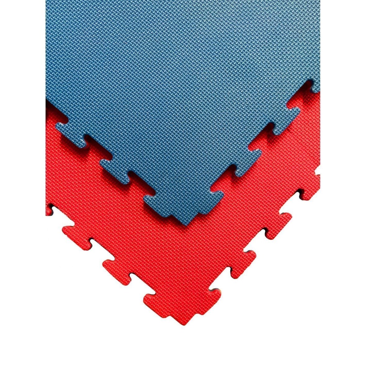 Tatami Puzzle | Lote x5 losetas - Rojo/Azul | Esterilla Reversible Antideslizante | Artes Marciales, Judo | Espesor: 40mm -