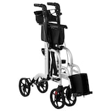 thumbnail of Uniprodo Andador con silla - plateada - 120 kg