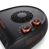 thumbnail of Orbegozo calefactor horizontal FH 5035, termostato regulable, 2 niveles de potencia, función ventilador, asa de transporte, 2500 W