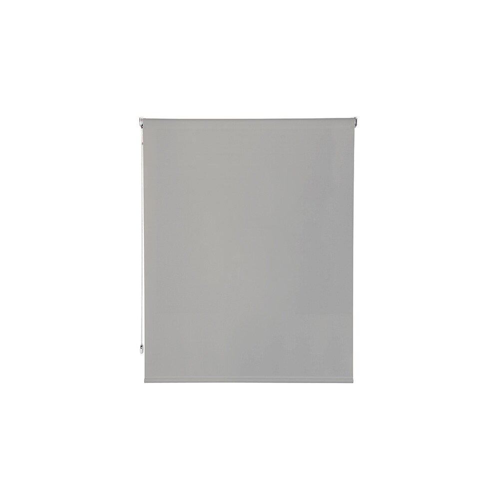 Rocada cortina enrollable 200cm largo x 260cm alto  - cortina color perla lino con mecánico blanco