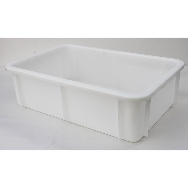 Cubeta de manutención de 595x395x165 mm. Blanco. 25 l.  CONGOST