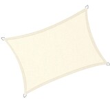 thumbnail of Sonnensegel SunComfort Rechteckig - Profi Sonnenschutz aus HDPE-Gewebe Farbe:Creme,Größe:3.00 x 4.00 m