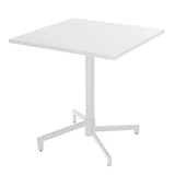 thumbnail of 70 cm metalen tuintafel en 2 stoelen in wit