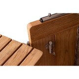 thumbnail of Strandkorb deVries PURE® Friesland Sylt XL - PE white kubu - Dessin 235 - inkl. Schutzhülle