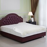 thumbnail of Relaxdays Bettdecke, 200x220 cm, 4 Jahreszeiten Decke, Öko-Tex Standard 100, Polyester, Schlafdecke Sommer, Winter, weiß