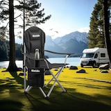 thumbnail of tectake Chaise de camping rembourrée pliable MTX  Noir
