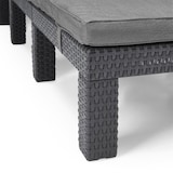 thumbnail of Keter Sonnenliege mit Auflage Daytona Graphit