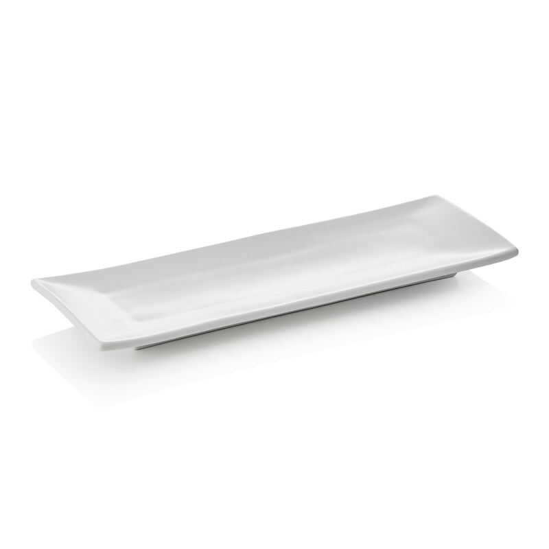 Sushi Board Set, 26,5 x 9 x 2 cm, Set á 6 Stück, Porzellan, weiß