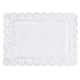 thumbnail of PAPSTAR 100 Spitzenpapiere eckig 45 cm x 32 cm weiss