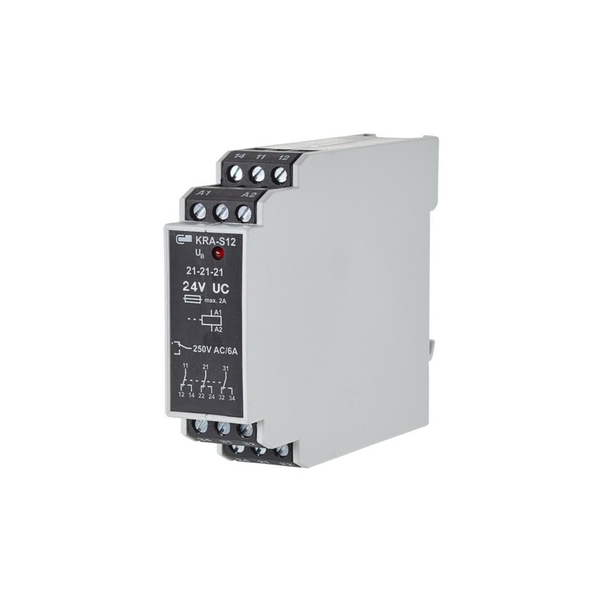 Metz Connect Koppelbaustein KRA-S12/21-21-21 24 11060913