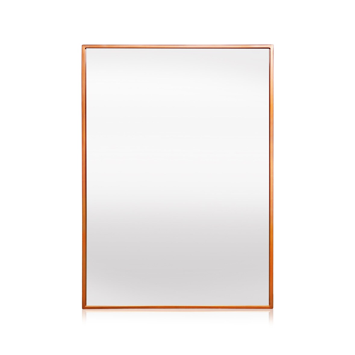 Croxley Wandspiegel Metallrahmen rechteckig 70 x 50 cmRoségold-Metallic