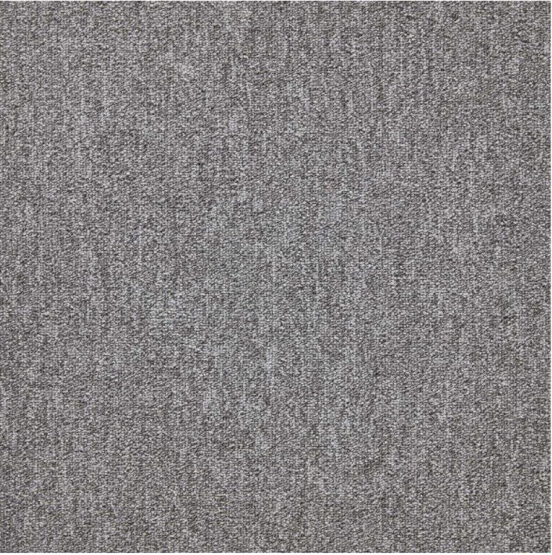 Loseta de moqueta gris claro 50 x 50 cm / caja 40 uds. - 10m² / hogar / oficina / comercio