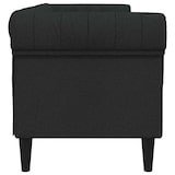 thumbnail of vidaXL Chesterfield-Sofa 3-Sitzer Schwarz Stoff