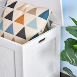 thumbnail of HOMCOM Panca Contenitore in MDF Apertura con Blocco di Sicurezza