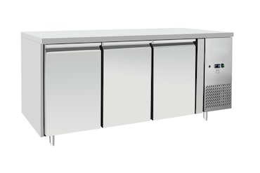 METRO PROFESSIONAL Koelwerkbank GCC3100, 179.5 x 70 x 85 cm, 334 L, 3 deurs