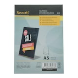 thumbnail of Securit® Transparenter Aufsteller A5 - L-Form - Acryl
