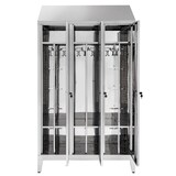 thumbnail of Armadietto spogliatoio in inox AISI 304 a 3 posti con tramezza interna cm. 120x50x215h