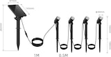 thumbnail of Lumisky 4 MINI ROUNDY 100LM Vernetzte Solarstrahler Stahl Schwarz