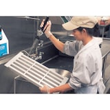 thumbnail of CAMBRO - CBU213072V4-580 - Estantería Basics Plus con 4 estantes ventilados de 54 cm fondo x 76,5 cm de longitud x 183 de altura - Grafito cepillado