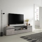 thumbnail of TV-Meubel, Lowboard, Woonkamer, Eetkamer, 200x35x45cm, Voor tv's tot 80", TV-Tafel, Moderne stijl, Cement _ 51_17