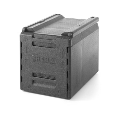 Caja térmica Hendi para hostelería fabricada en EPP según Euronorm y apilable