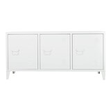thumbnail of Helloshop26 - Mueble de TV con 3 puertas 58 x 113 x 40 cm blanco 03_0007764