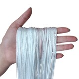 thumbnail of Fadenvorhang Türvorhang Fäden 90x245 blau hellblau - Stangendurchzug OEKO-TEX kürzbar waschbar uni einfarbig in vielen bunten Farben
