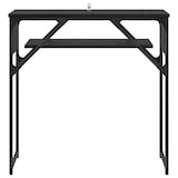 thumbnail of Tavolo consolle in rovere nero 75x30x75 cm in derivati \u200b\u200bdel legno, modello Orion Prime