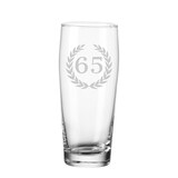 thumbnail of Luxentu Willi Becher Bierglas Helles-Glas 0,5 Liter mit Eichung - 65. Jubiläum