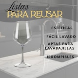 thumbnail of Copa Vino Alicante Reutilizable 600 ml Tritan, Copa reutilizable para horeca y eventos. Ideal para vino, catering, terrazas y eventos