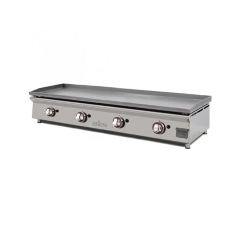 Plancha à Gaz lisse en ACIER Laminé - L1200 | Arilex - 120PGLN longueur 1200 mm